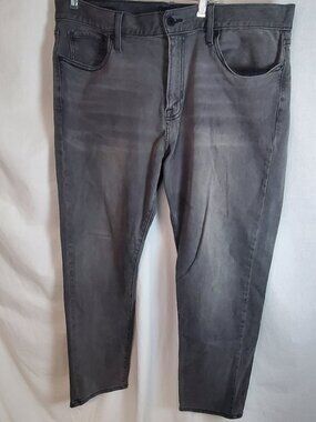 Lucky Brand Men's 38/30 221 original strait dark grey